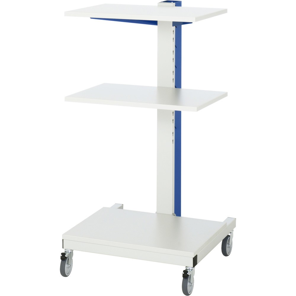 Číslo obrázka výrobku 1: Počítačový stojan RAU, v × š × h 1 230 × 650 × 650 mm, so súpravou koliesok