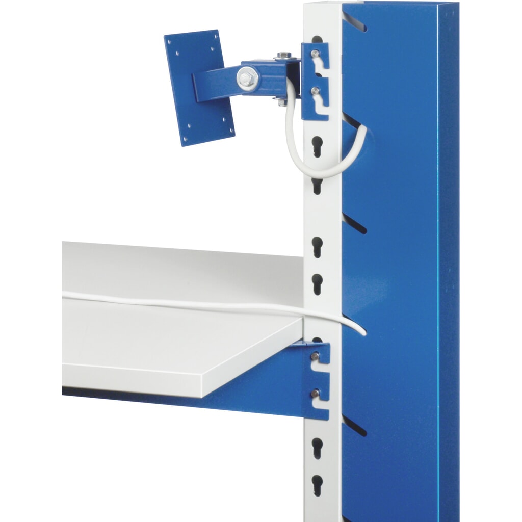 Počítačový stojan RAU, v × h: 1 140 × 650 mm, zásuv. 1 × 120 mm, stacionárny Číslo obrázka výrobku 2: Počítačový stojan RAU, v × h: 1 140 × 650 mm, zásuv. 1 × 120 mm, stacionárny