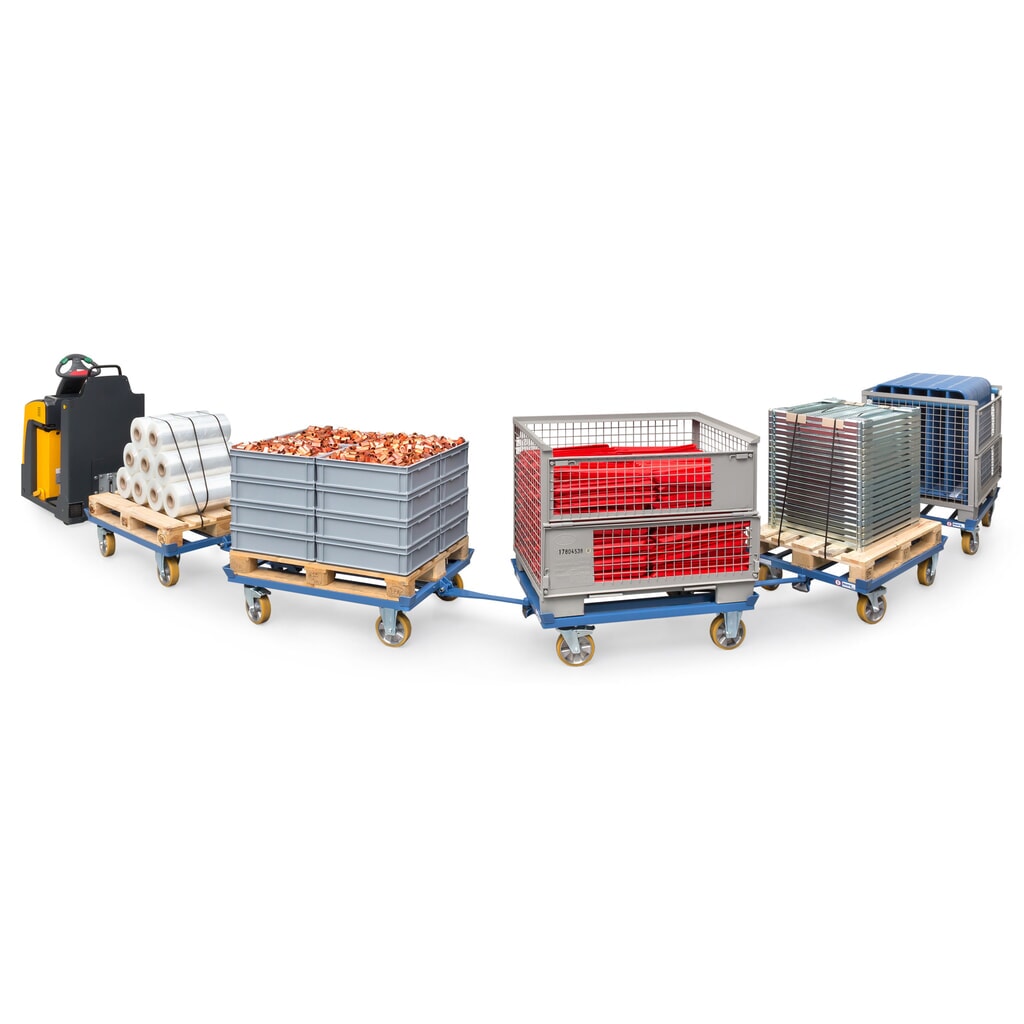 Podvozok palety fetra®, so spojkou a ojom, nosnosť 1.000 kg Číslo obrázka výrobku 6: Podvozok palety fetra®, so spojkou a ojom, nosnosť 1.000 kg