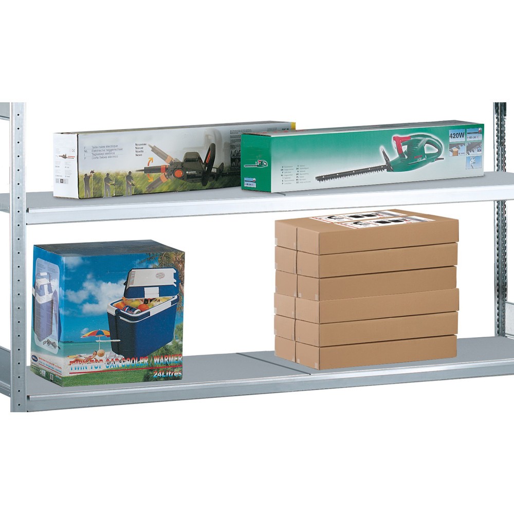 Číslo obrázka výrobku 2: SCHULTE polica s košmi s úzkymi okami, š x H 1 500 x 400 mm