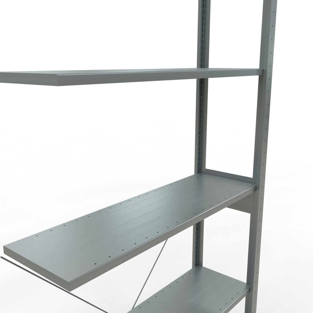 Policový regál SCHULTE, zásuvný systém, nadstavbové pole, zaťaženie police 150 kg, pozinkovaný, v × š × h 2 500 x 1 000 × 300 mm Číslo obrázka výrobku 5: Policový regál SCHULTE, zásuvný systém, nadstavbové pole, zaťaženie police 150 kg, pozinkovaný, v × š × h 2 500 x 1 000 × 300 mm