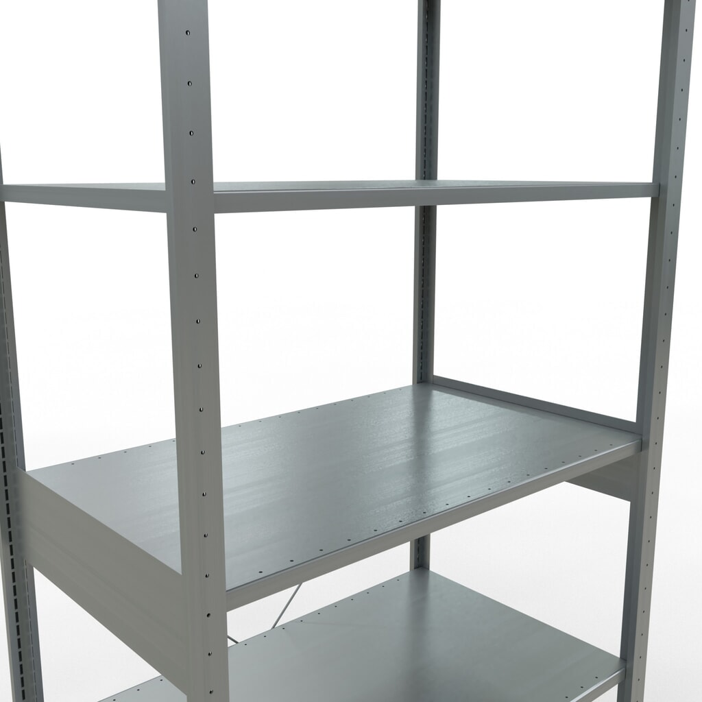 Pozinkovaný policový regál SCHULTE, zaťaženie police 150 kg, v × š × h 2 500 × 1 060 × 636 mm Číslo obrázka výrobku 5: Pozinkovaný policový regál SCHULTE, zaťaženie police 150 kg, v × š × h 2 500 × 1 060 × 636 mm