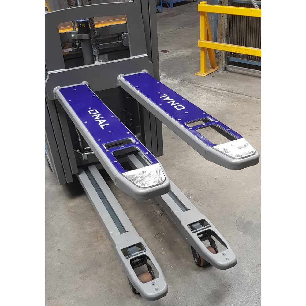 Číslo obrázka výrobku 2: Vidlicový plech pre paletovacie vozíky, vidlica D x Š 1,125 x 160 mm