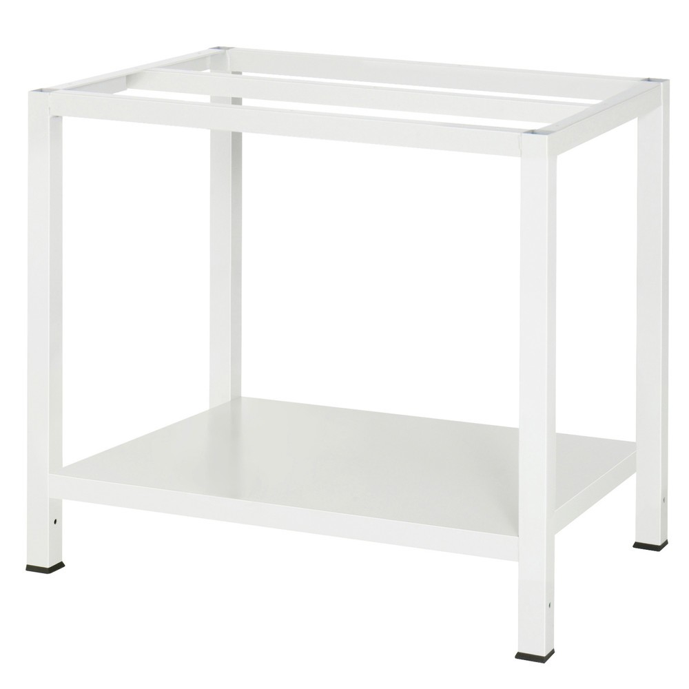 Číslo obrázka výrobku 3: Pracovný stôl RAU 900 s odkladacím dnom, hĺbka 650 mm, v × š × h 825 × 1 000 × 800 mm, pracovná doska s EGB melamínovým povrchom