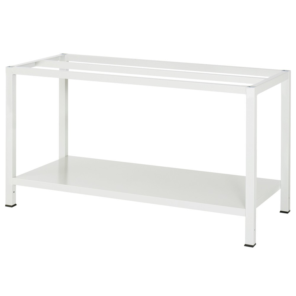 Číslo obrázka výrobku 3: Pracovný stôl RAU 900 s odkladacím dnom, hĺbka 650 mm, v × š × h 825 × 1 500 × 800 mm, pracovná doska s povrchom z oceľového plechu