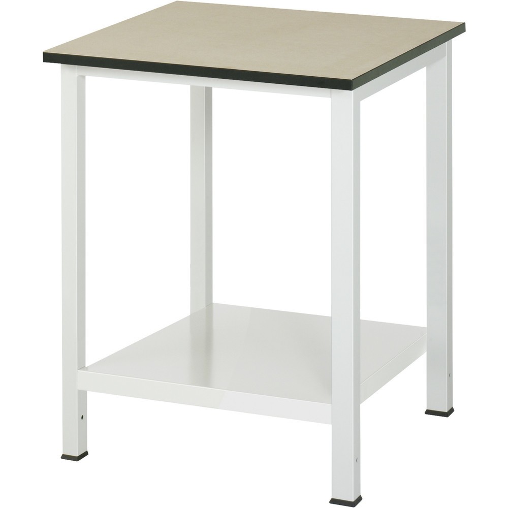 Číslo obrázka výrobku 1: Pracovný stôl RAU 900 s odkladacím dnom, hĺbka 650 mm, v × š × h 825 × 750 × 800 mm, pracovná doska z MDF