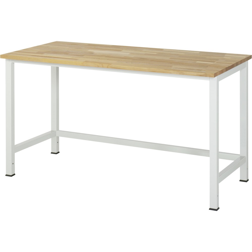 Číslo obrázka výrobku 1: Pracovný stôl RAU 900, v × š × h 825 × 1 500 × 800 mm, pracovná doska z bukového masívu