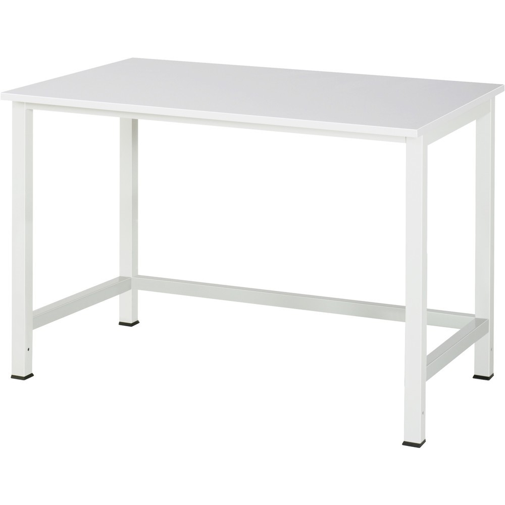 Číslo obrázka výrobku 1: Pracovný stôl RAU 900, v × š × h 825 × 1 250 × 800 mm, pracovná doska s melamínovým povrchom