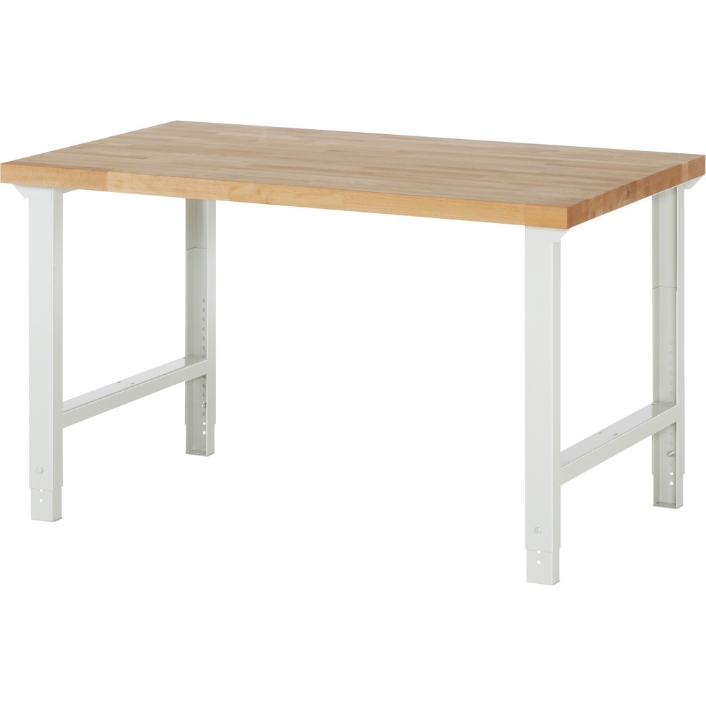 Obrázok výrobku: Pracovný stôl RAU série 7 000, v × š × h 790 – 1 140 × 1 500 × 900 mm