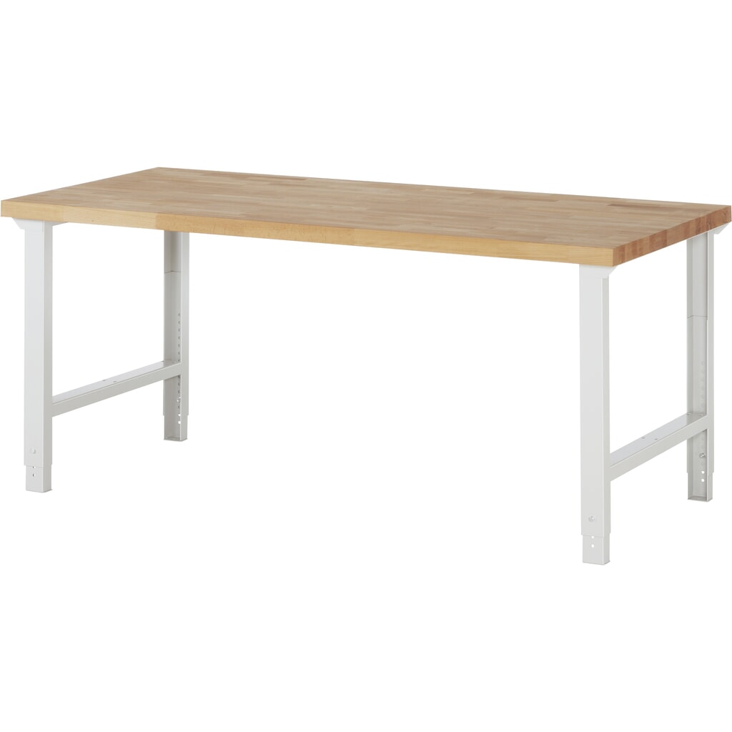 Pracovný stôl RAU série 7 000, v × š × h 790 – 1 140 × 2 000 × 900 mm Obrázok výrobku: Pracovný stôl RAU série 7 000, v × š × h 790 – 1 140 × 2 000 × 900 mm