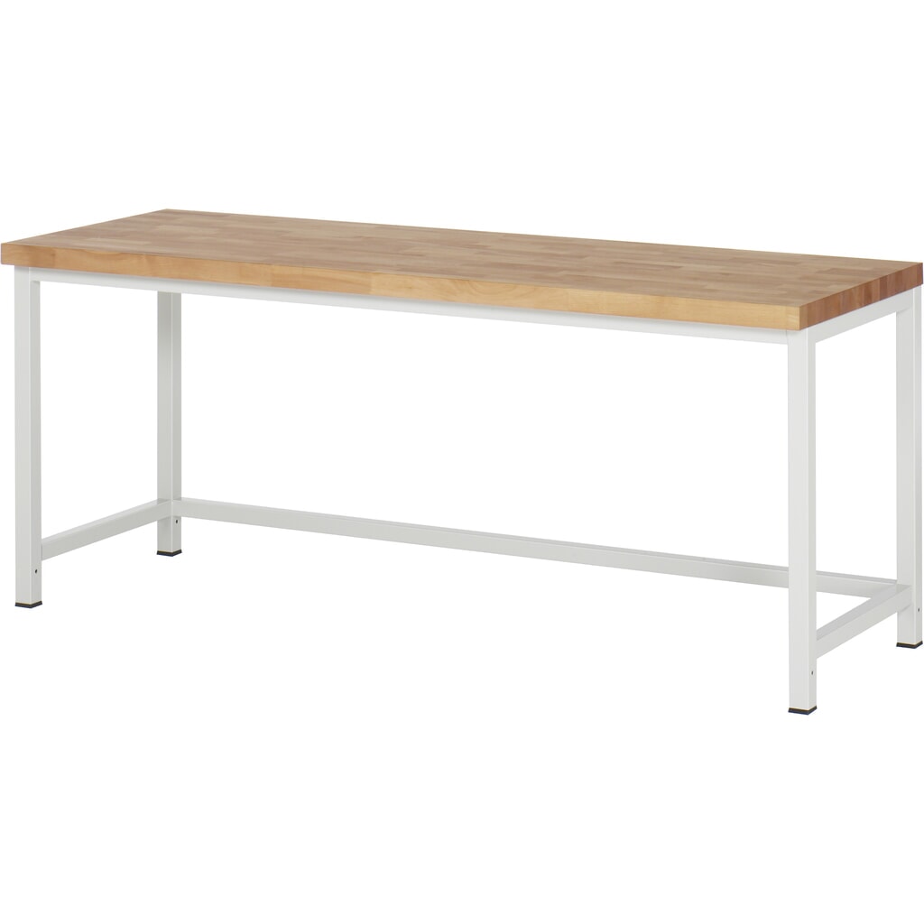 Pracovný stôl RAU série 8 000, v × š × h 840 – 1 040 × 2 000 × 700 mm Obrázok výrobku: Pracovný stôl RAU série 8 000, v × š × h 840 – 1 040 × 2 000 × 700 mm
