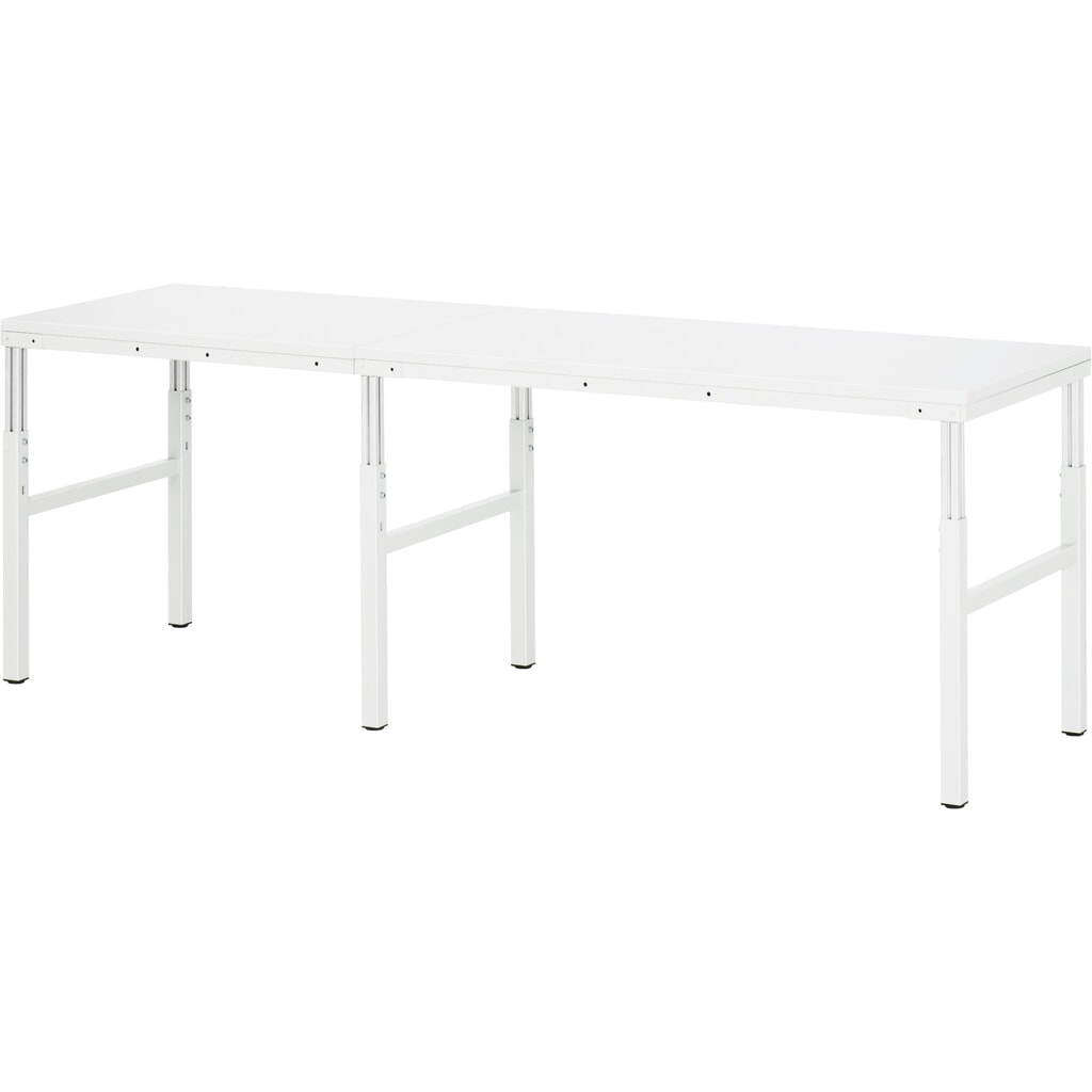 Pracovný stôl RAU série E, v × š × h 650 – 1 000 × 700 × 500 mm doska s melamínovým povrchom Číslo obrázka výrobku 3: Pracovný stôl RAU série E, v × š × h 650 – 1 000 × 700 × 500 mm doska s melamínovým povrchom