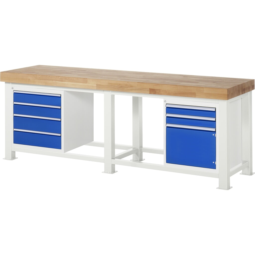 RAU pracovný stôl s vysokou nosnosťou, v × š × h 850 mm × 1250 mm × 900 mm Číslo obrázka výrobku 4: RAU pracovný stôl s vysokou nosnosťou, v × š × h 850 mm × 1250 mm × 900 mm