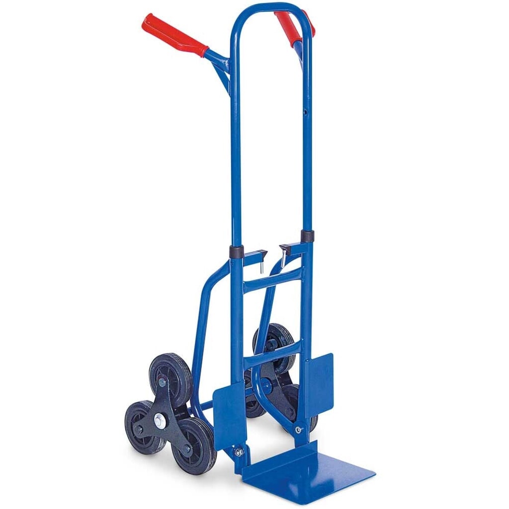 HEMMDAL rudla na schody, skladacia, nosnosť 150 kg, lopatka š x H 270 x 200 mm Obrázok výrobku: HEMMDAL rudla na schody, skladacia, nosnosť 150 kg, lopatka š x H 270 x 200 mm