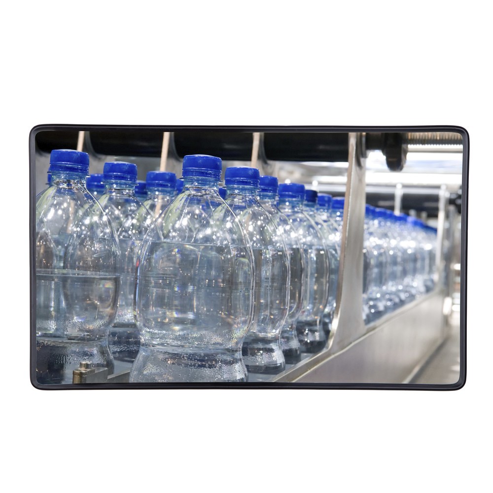 Číslo obrázka výrobku 1: Priemyselné spätné zrkadlo vrátane teleskopického ramena, Š x V 900 x 600 mm