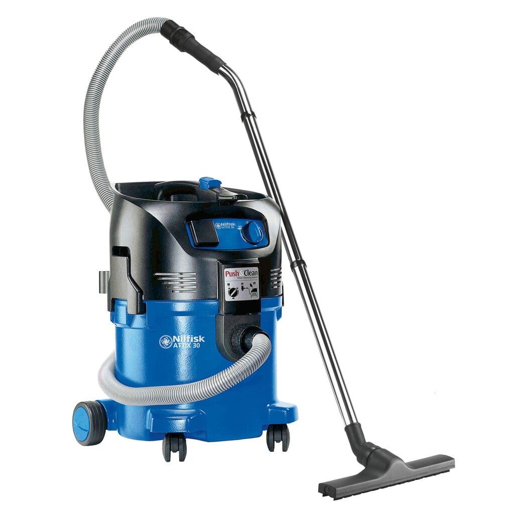 Obrázok výrobku: Priemyselný mokrý/suchý vysávač Nilfisk® ATTIX 30-11 PC, 1 500 W, 30 l, vrát. zásuvkou