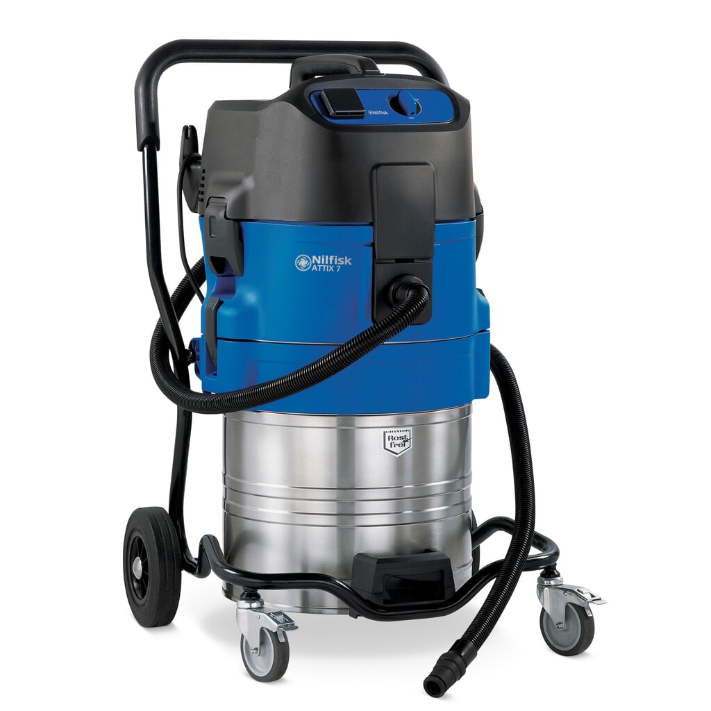 Priemyselný vysávač Nilfisk® ATTIX 751-21, mokrý+suchý, 1 500 W, 70 litrov Obrázok výrobku: Priemyselný vysávač Nilfisk® ATTIX 751-21, mokrý+suchý, 1 500 W, 70 litrov