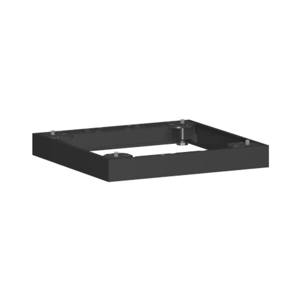 Obrázok výrobku: Profesionálny kovový podstavec pre kancelársku skrinku, š xH 50 x 400 mm, čierny