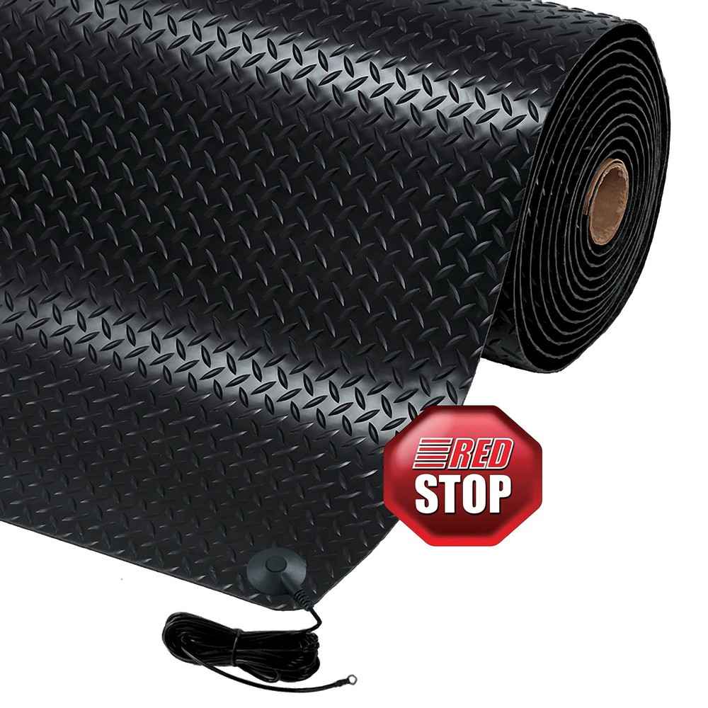 Číslo obrázka výrobku 3: Protiúnavová rohož NoTrax Diamond Stat™, š × h b. m. × 910 mm, čierna