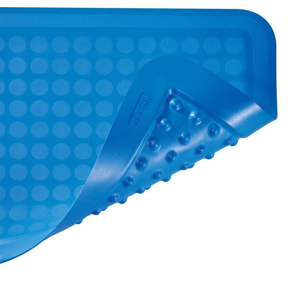 Číslo obrázka výrobku 3: Protiúnavová rohož NoTrax Sani-Flex™, š × h 610 × 910 mm, modrá