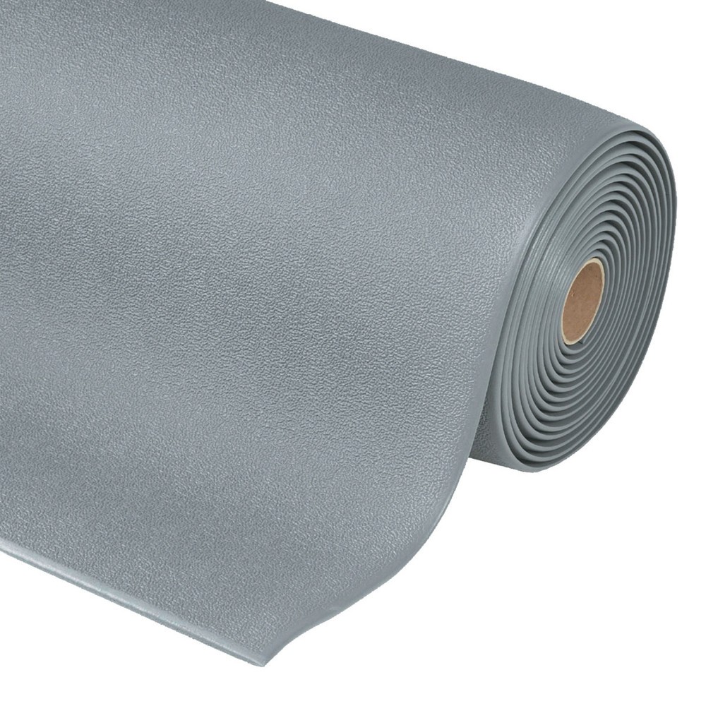 Číslo obrázka výrobku 1: Protiúnavová rohož, textúrovaný povrch, metráž x 910 mm, sivá