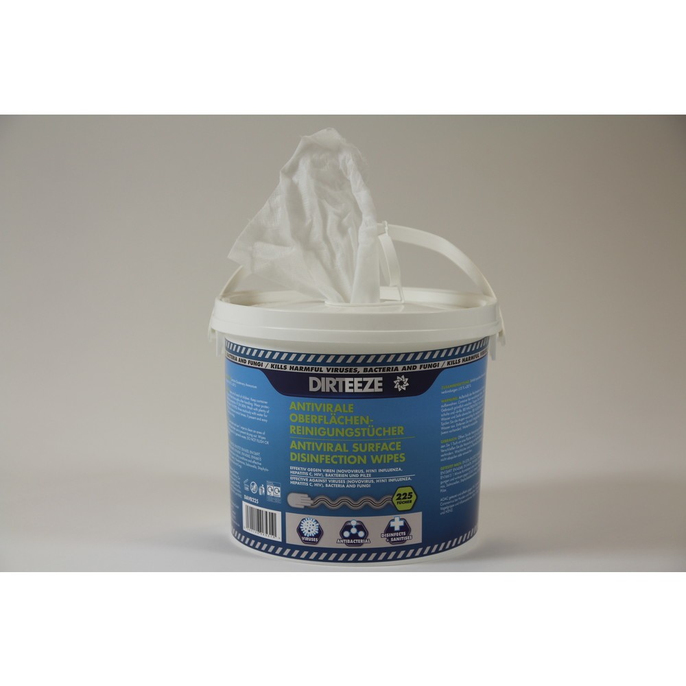 Číslo obrázka výrobku 2: Protivírusové utierky, vedro po 225 ks