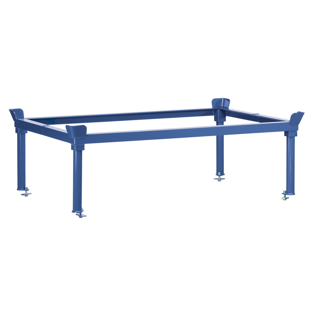 Rám pre paletové podvozky fetra®, V x Š x H 140 x 810 x 610 mm Obrázok výrobku: Rám pre paletové podvozky fetra®, V x Š x H 140 x 810 x 610 mm