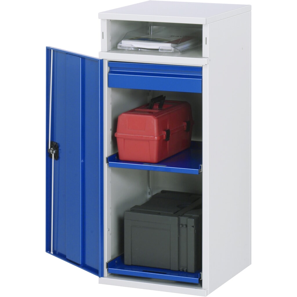 Obrázok výrobku: Skrinka s pultom RAU, v × š × h 1 060 × 450 × 520 mm, zásuvky 1 × 80 mm