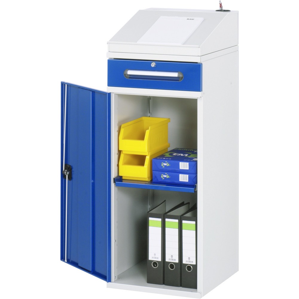 Číslo obrázka výrobku 1: Skrinka s pultom RAU, v × š × h 1 100–1 220 × 450 × 520 mm, zásuvky 1 × 120 mm