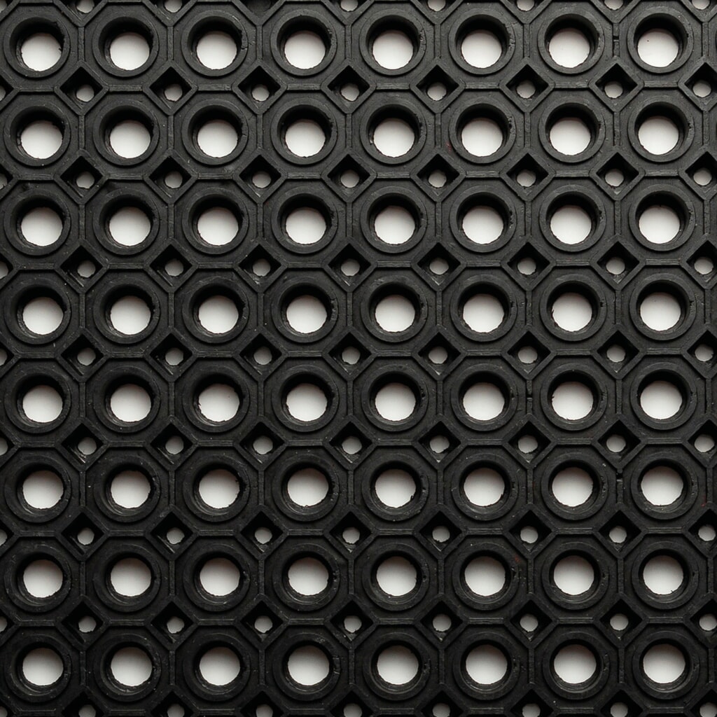 Číslo obrázka výrobku 2: Rohož na zachytávanie nečistôt NoTrax Oct-O-Flex Bevelled™, š × d 700 × 900 mm, čierna