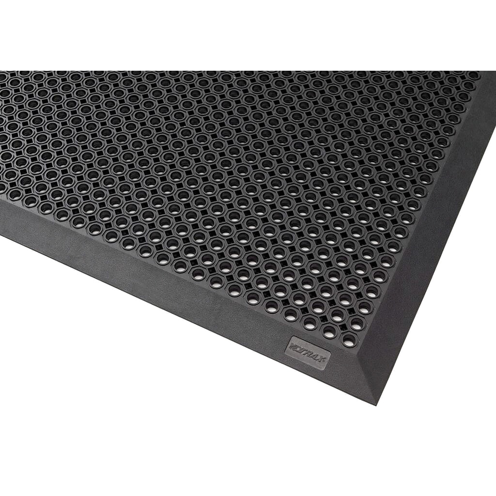 Číslo obrázka výrobku 5: Rohož na zachytávanie nečistôt NoTrax Oct-O-Flex Bevelled™, š × d 900 × 1 500 mm, čierna