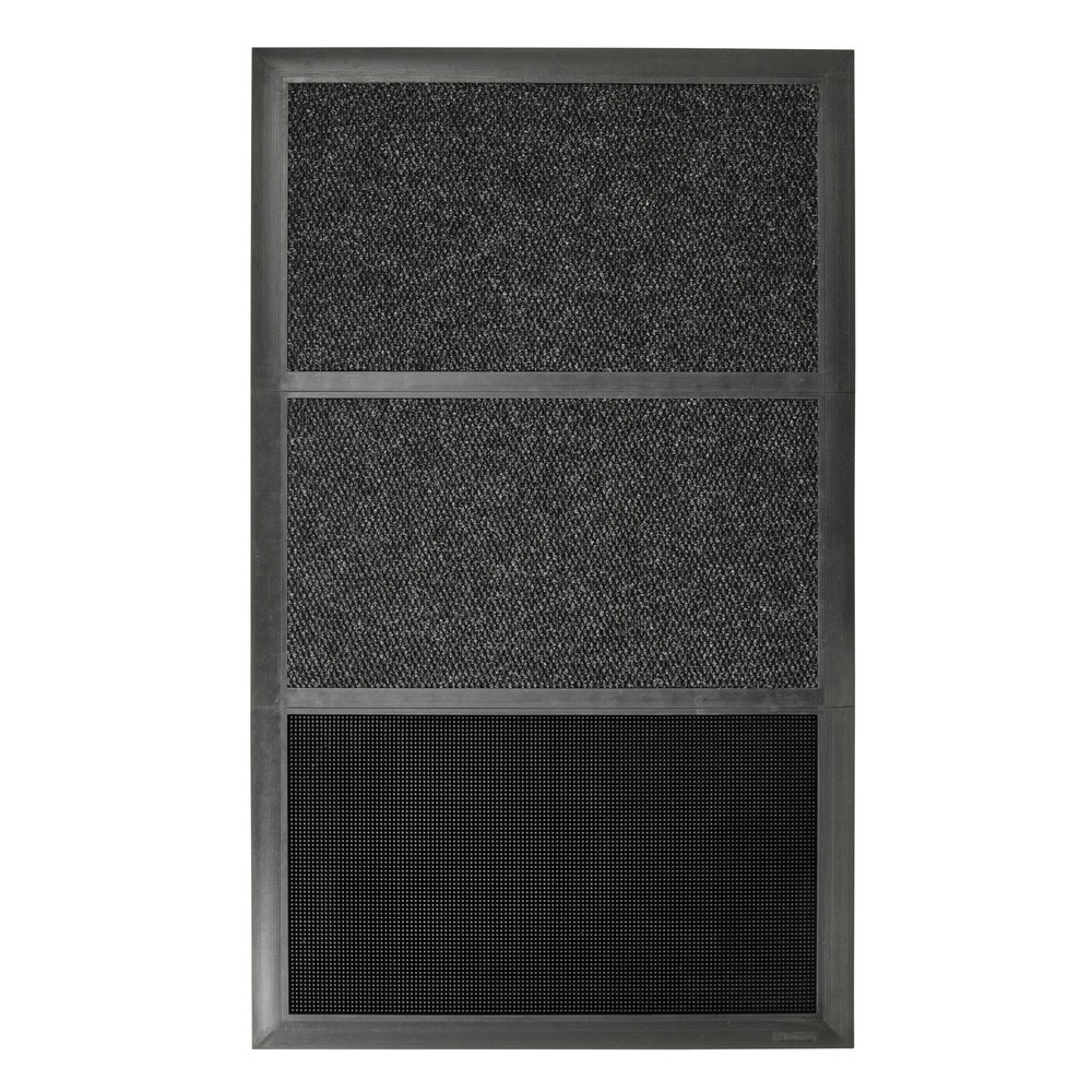 Číslo obrázka výrobku 3: Rohož na zachytávanie nečistôt NoTrax Sani-Master™, dezinfikujúca, š × h 914 × 1 525 mm, antracitovo-čierna
