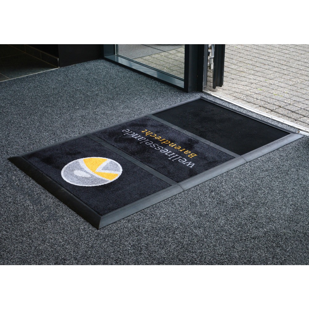 Číslo obrázka výrobku 6: Rohož na zachytávanie nečistôt NoTrax Sani-Master™, dezinfikujúca, š × h 914 × 1 525 mm, antracitovo-čierna