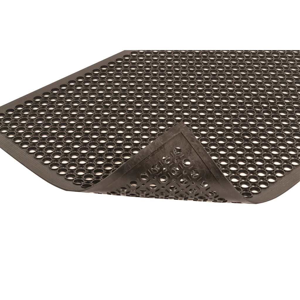 Číslo obrázka výrobku 4: Rohož pre pracoviská pre mokré a suché oblasti, drenážne otvory, š x h 910 x 1520 mm