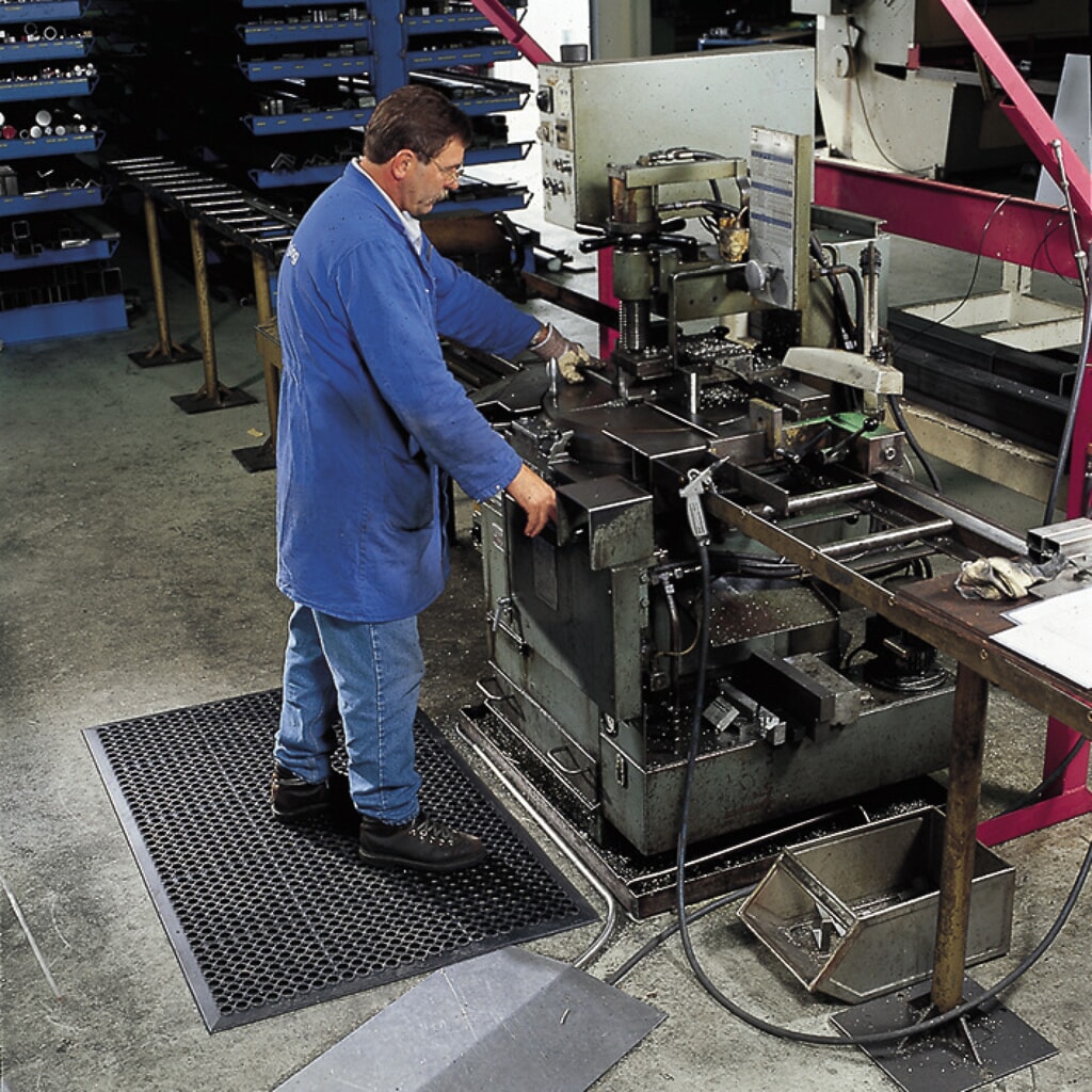 Rohož pre pracoviská pre mokré a suché oblasti, drenážne otvory, š x h 910 x 1520 mm Číslo obrázka výrobku 5: Rohož pre pracoviská pre mokré a suché oblasti, drenážne otvory, š x h 910 x 1520 mm