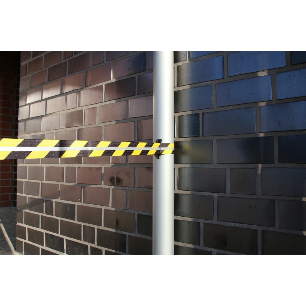 RS-GUIDESYSTEMS® kazeta na pásku GLW 700 REFLECTO, nástenná montáž, dĺžka 7 m, šírka 50 mm, čierne puzdro, čierno-žltá páska Číslo obrázka výrobku 2: RS-GUIDESYSTEMS® kazeta na pásku GLW 700 REFLECTO, nástenná montáž, dĺžka 7 m, šírka 50 mm, čierne puzdro, čierno-žltá páska