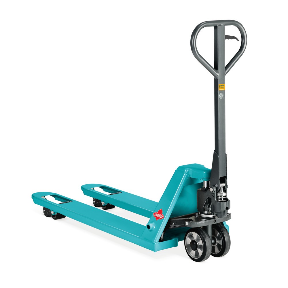 Obrázok výrobku: Ručný paletový vozík Ameise® PTM 2.0, nosnosť 2 000 kg, dĺžka vidlíc 1 150 mm, polyuretán, tandemové kolieska