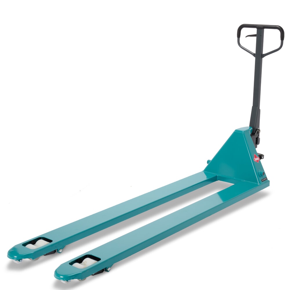 Číslo obrázka výrobku 4: Ručný paletový vozík Ameise® PTM 2.0, nosnosť 2 000 kg, dĺžka vidlíc 2 000 mm, nylon, tandemové kolieska