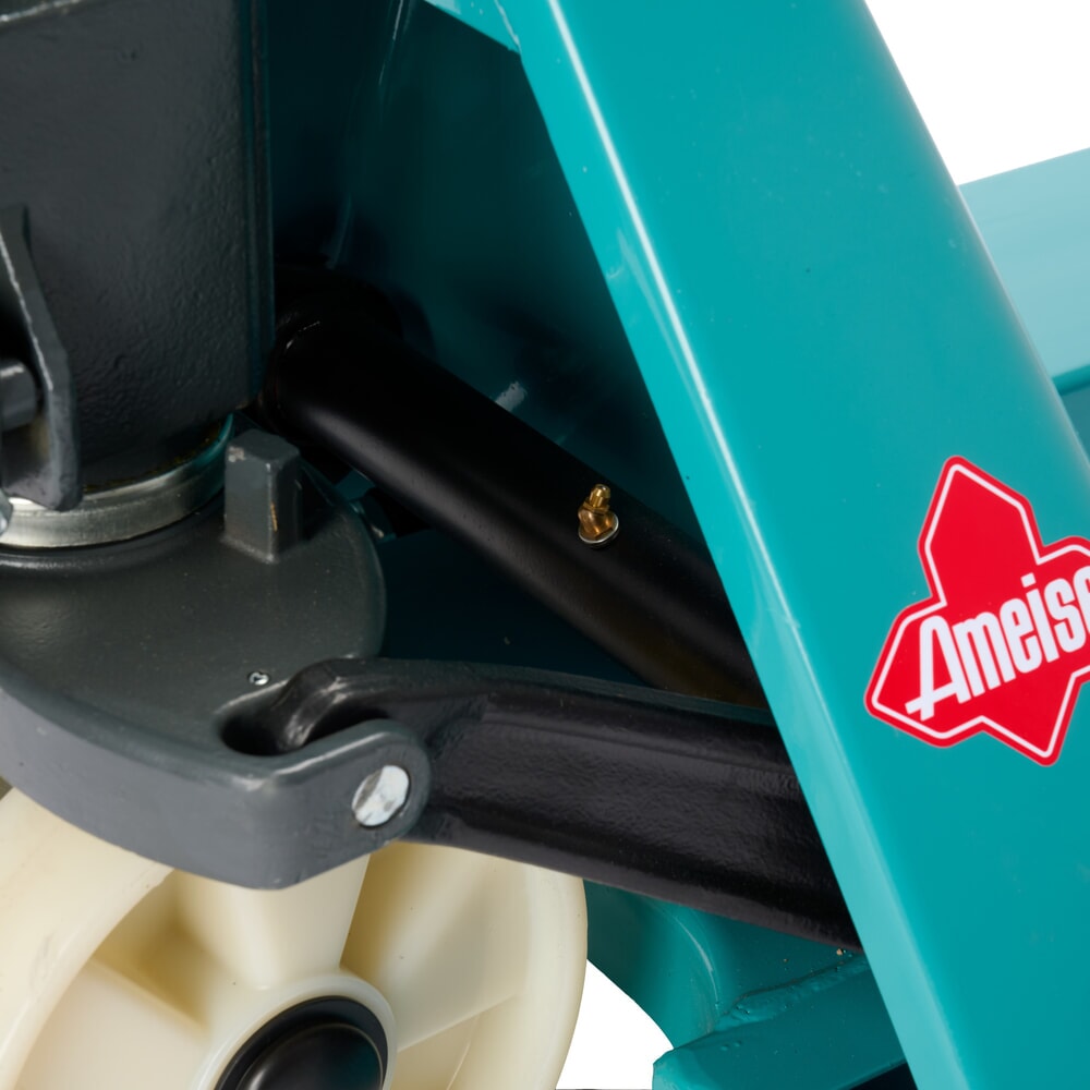 Číslo obrázka výrobku 12: Ručný paletový vozík Ameise® PTM 2.0, nosnosť 2 000 kg, dĺžka vidlíc 1 500 mm, nylon, tandemové kolieska