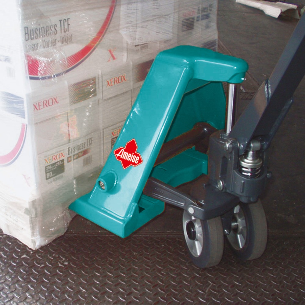 Číslo obrázka výrobku 9: Ručný paletový vozík Ameise® PTM 2.0, nosnosť 2 000 kg, dĺžka vidlíc 1 150 mm, nylon
