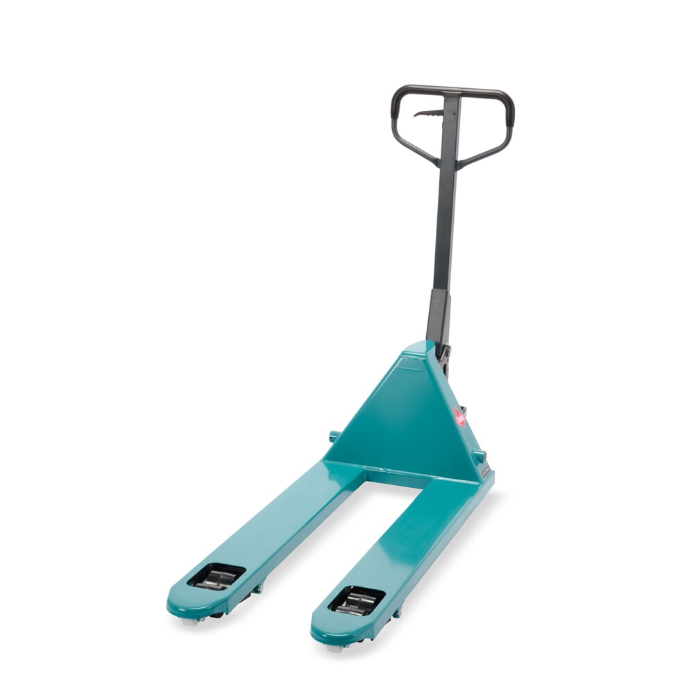 Číslo obrázka výrobku 14: Ručný paletový vozík Ameise® PTM 2.5, nosnosť 2 500 kg, dĺžka vidlíc 1 150 mm, plná guma/polyuretán, tandemové kolieska