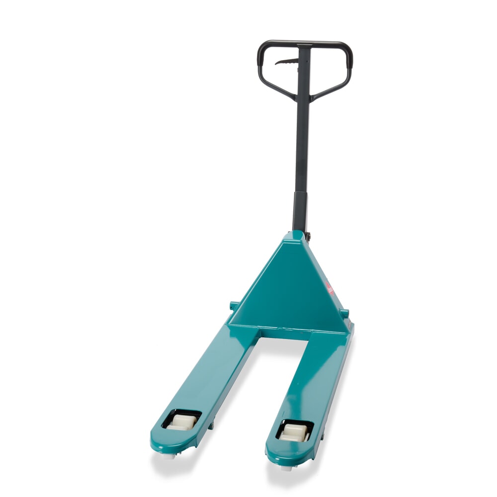 Číslo obrázka výrobku 5: Ručný paletový vozík Ameise® PTM 2.5, nosnosť 2 500 kg, dĺžka vidlíc 1 150 mm, nylon, tandemové kolieska