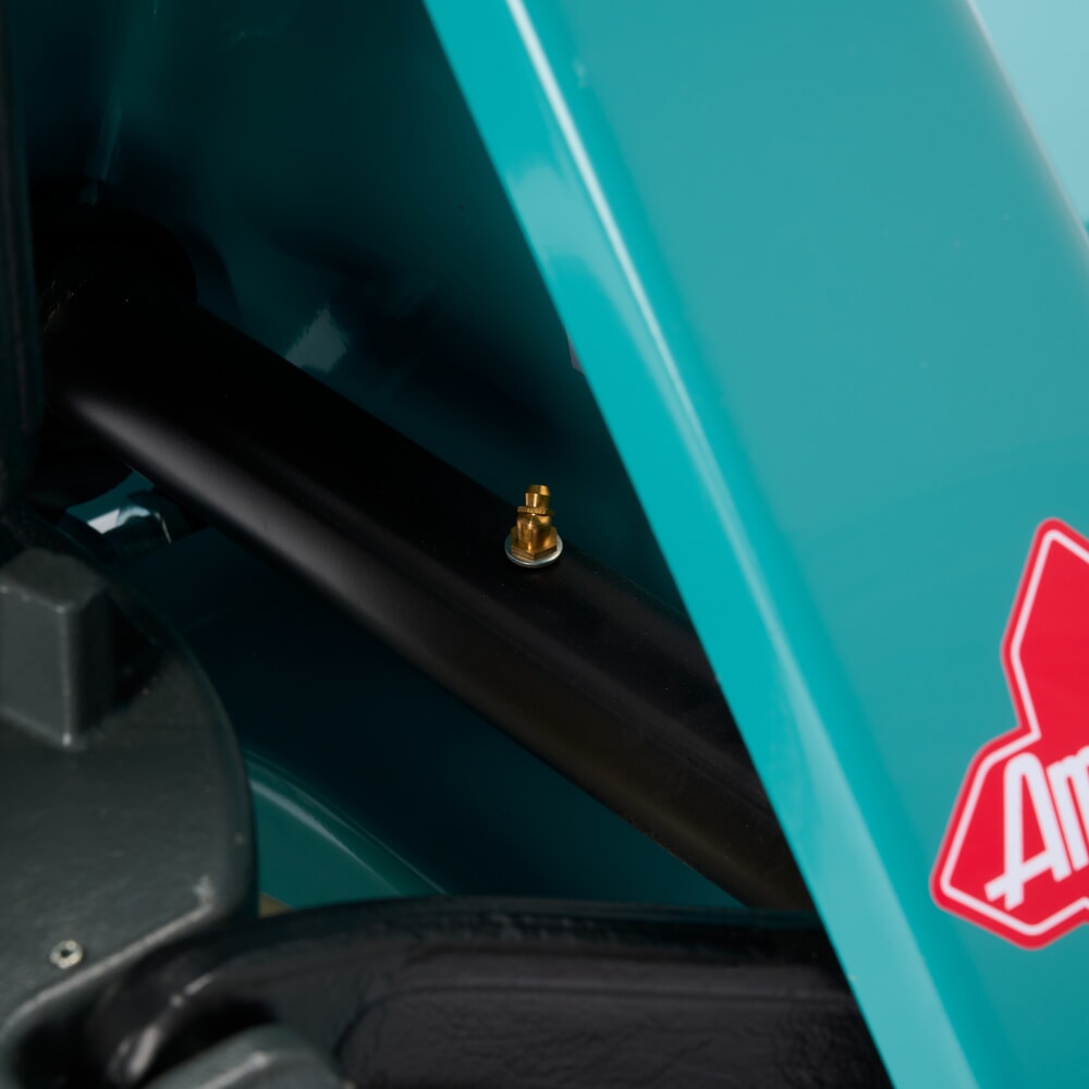 Číslo obrázka výrobku 12: Ručný paletový vozík Ameise® PTM 2.5, nosnosť 2 500 kg, dĺžka vidlíc 1 150 mm, nylon, tandemové kolieska