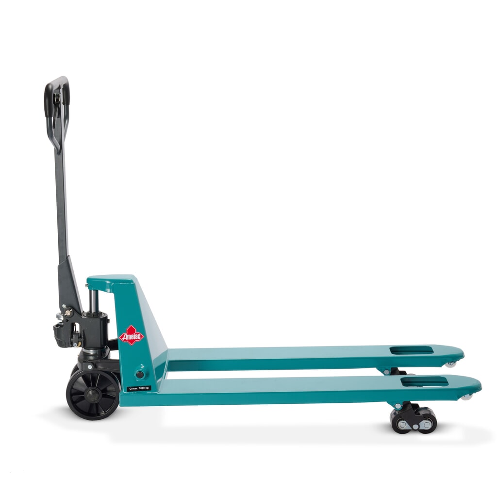 Ručný paletový vozík Ameise® PTM 3.0, nosnosť 3 000 kg, dĺžka vidlíc 1150 mm, polyuretán, tandemové kolieska Číslo obrázka výrobku 8: Ručný paletový vozík Ameise® PTM 3.0, nosnosť 3 000 kg, dĺžka vidlíc 1150 mm, polyuretán, tandemové kolieska