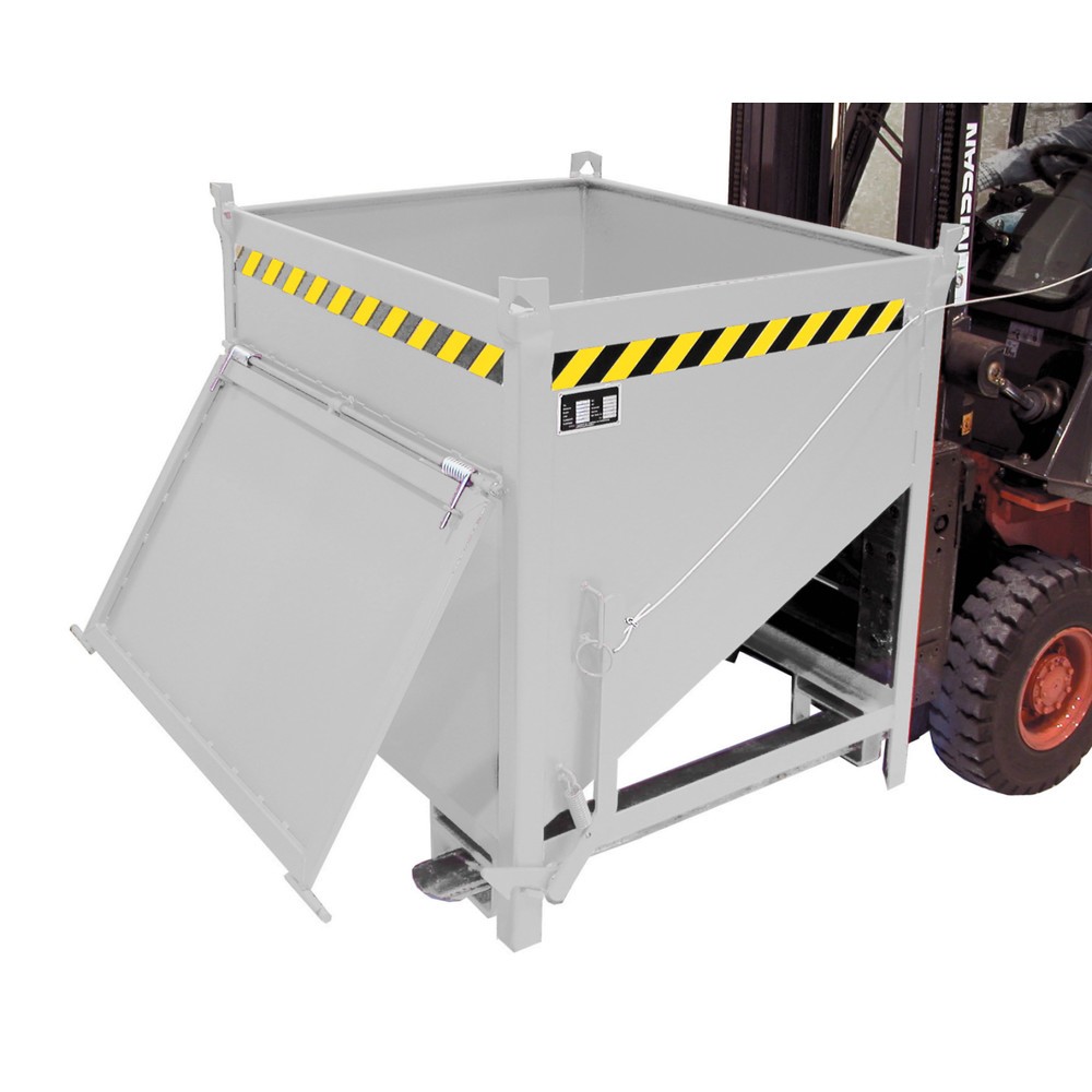 Číslo obrázka výrobku 1: Silo Bauer® s klapkou, pozinkované, nosnosť 1 000 kg, objem 0,75 m³