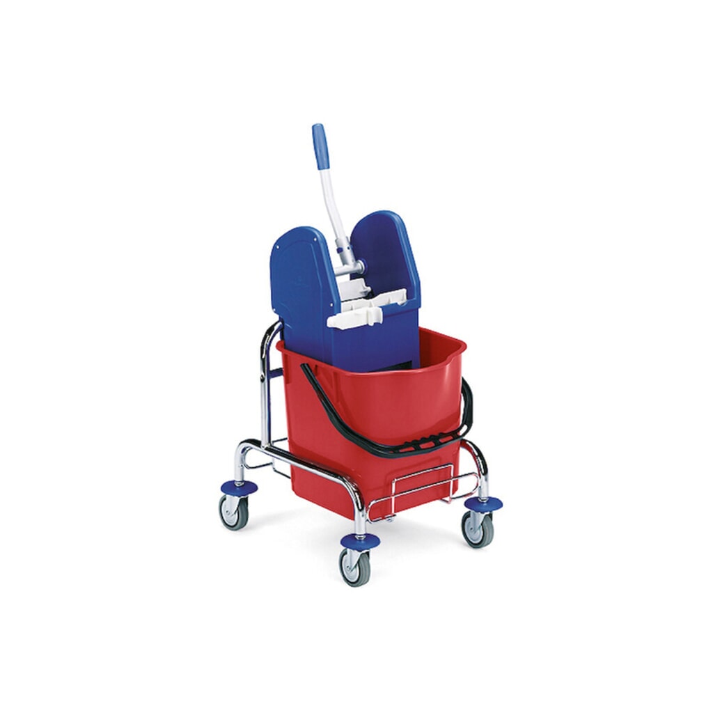Obrázok výrobku: Single Bucket Chrome I, 1x 25 Liter, mop lis