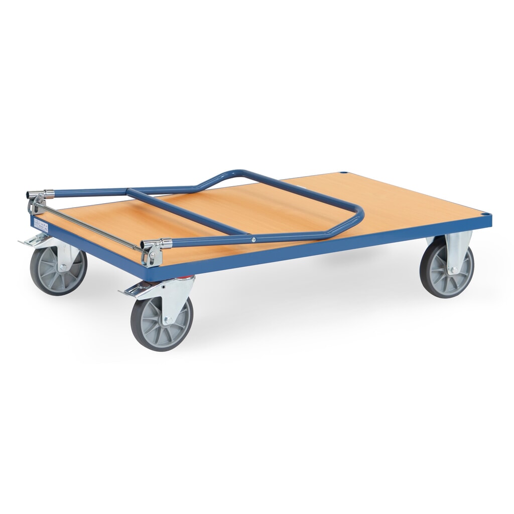 fetra® Skladací plošinový vozík, nosnosť 600 kg, ložná plocha š x H 1200 x 800 mm Číslo obrázka výrobku 3: fetra® Skladací plošinový vozík, nosnosť 600 kg, ložná plocha š x H 1200 x 800 mm