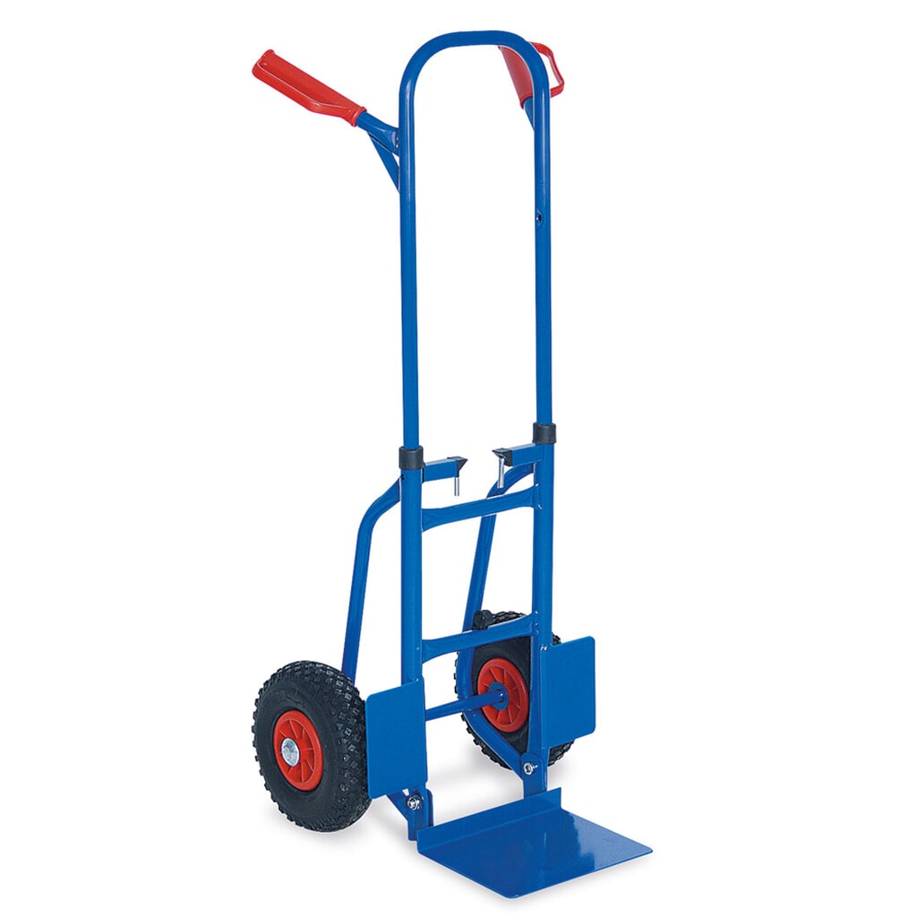 BASIC sáčok, skladacie pneumatiky odolné proti prepichnutiu, nosnosť 150 kg, lopatka š x H 270 x 200 mm Obrázok výrobku: BASIC sáčok, skladacie pneumatiky odolné proti prepichnutiu, nosnosť 150 kg, lopatka š x H 270 x 200 mm