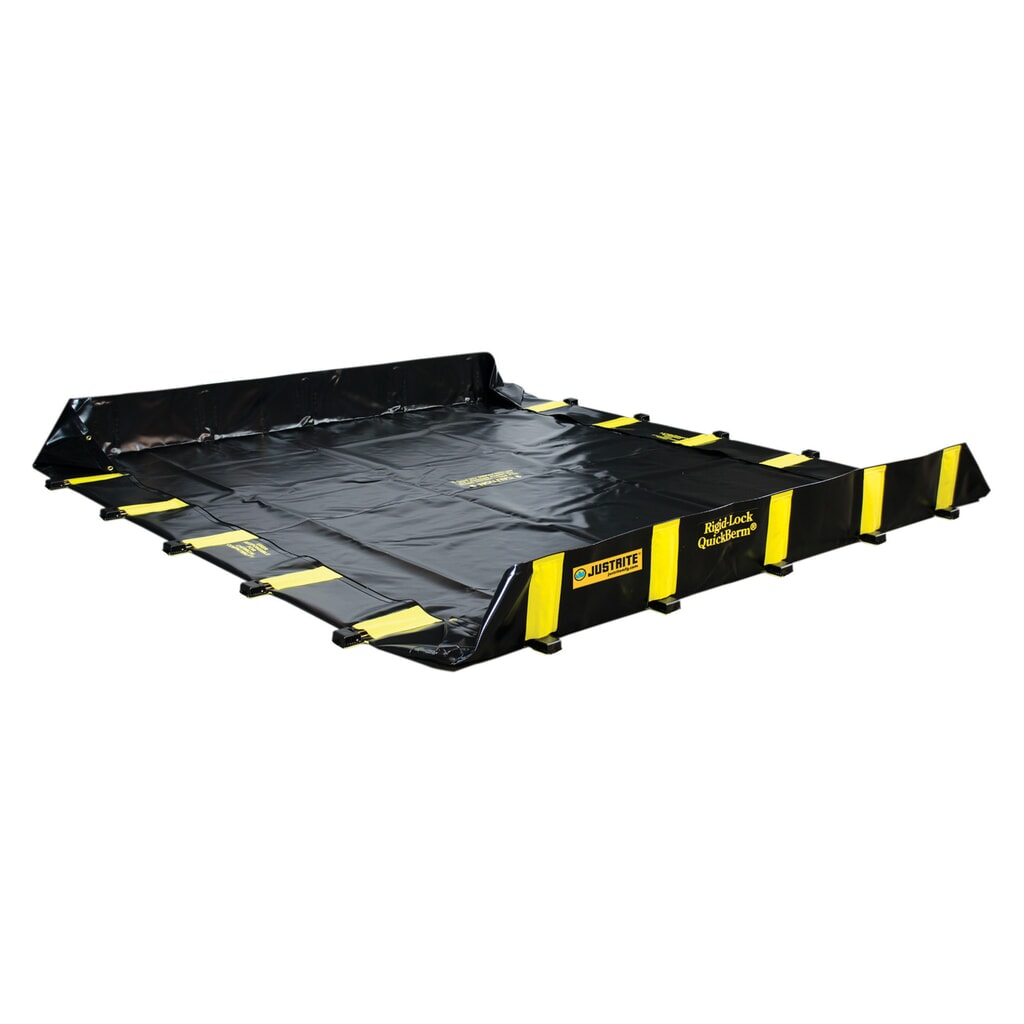 Číslo obrázka výrobku 4: Justrite® QuickBerm® skladacia záchytná vaňa z PVC, kapacita 2 820 l