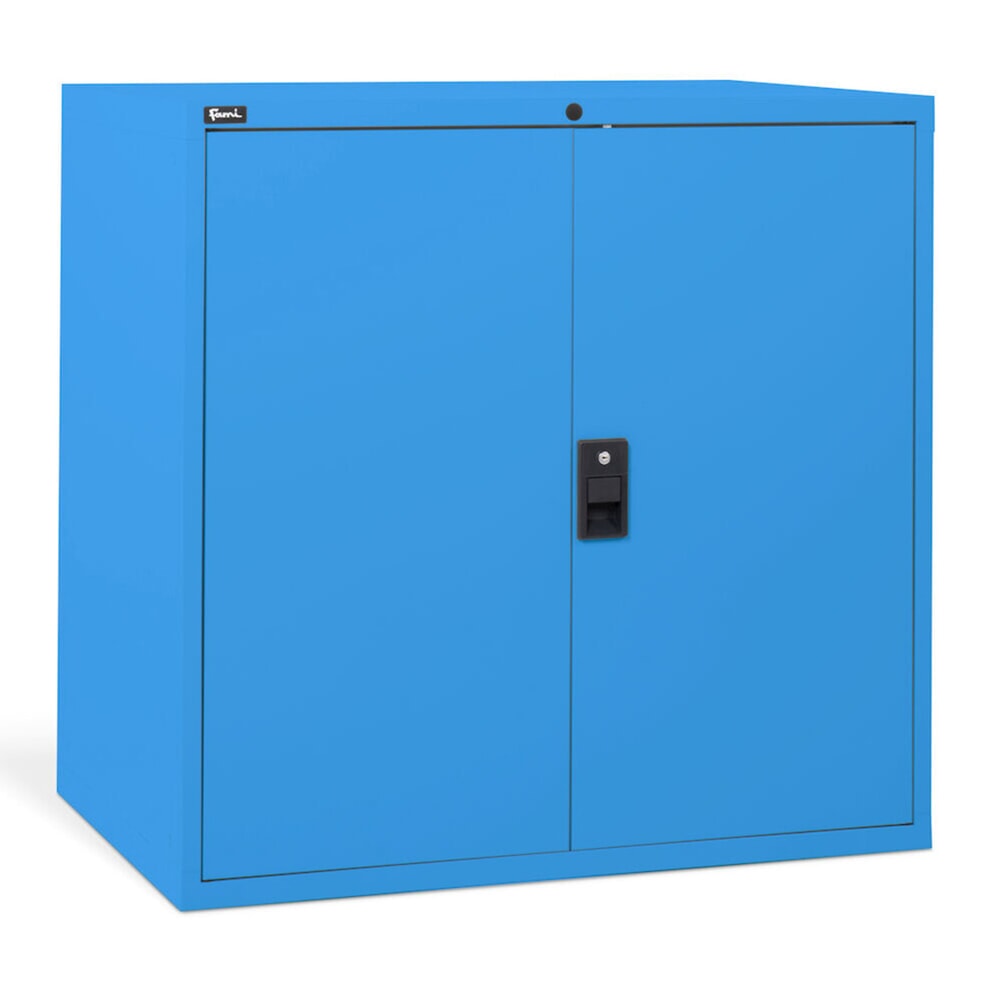 Číslo obrázka výrobku 3: Skriňa Fami MASTER s krídlovými dverami, v × š × h 1 000 × 1 020 × 726 mm, svetlomodrá